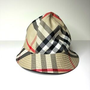 Burberry Nova Check Reversible Bucket Hat